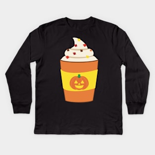 Punkin Spice and Everything Nice Kids Long Sleeve T-Shirt